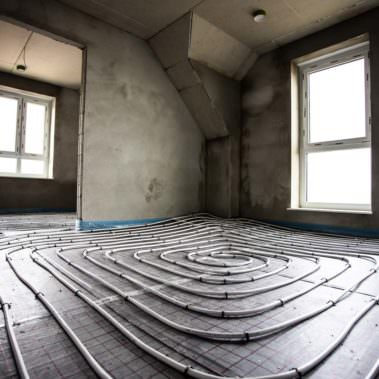 Fussbodenheizung Montage