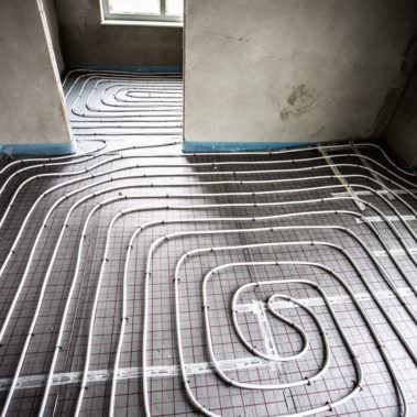 Fussbodenheizung Montage