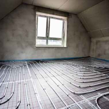 Fussbodenheizung Montage