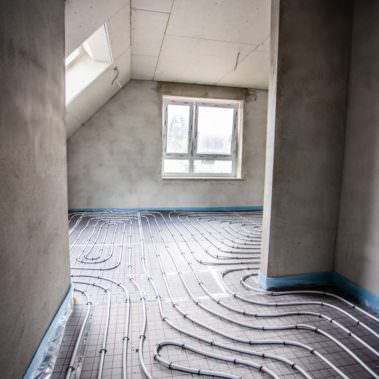 Fussbodenheizung Montage