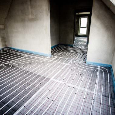 Fussbodenheizung Montage